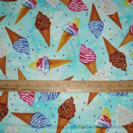 Ice Cream cones with sprinkles